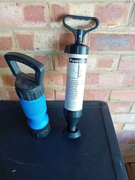 Photo of free Two sink/drain plungers (Eastbourne BN21) #1