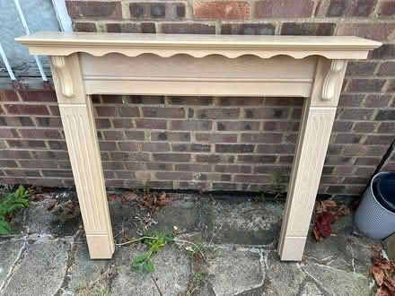 Photo of free Wooden mantelpiece (Montrose Ave Welling) #1