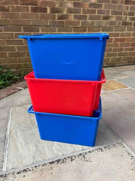 Photo of free 3 small crates (Winnington Way GU21) #1