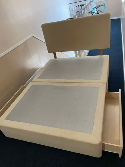 Photo of free Divan double bed base (New Cross) #3