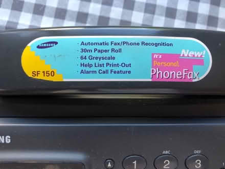 Photo of free Samsung fax/phone (Merton Park, SW19) #3