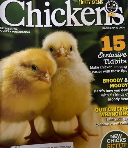 Photo of free 14 Chicken Magazines (2023-2024) (Upper Black Eddy, PA 18972) #2