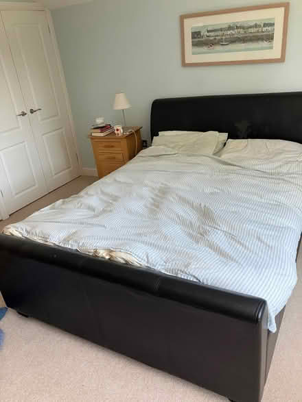 Photo of free King Size Bed-Frame (RG8 (Whitchurch Hill)) #4