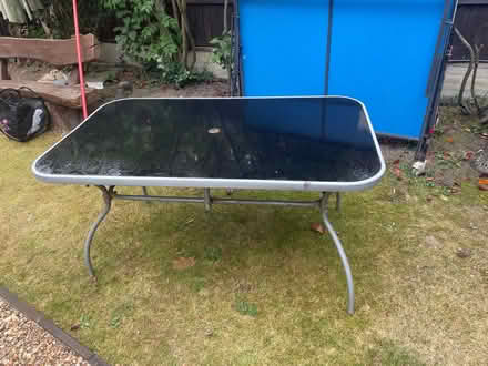 Photo of free Garden table. (Rainham RM13) #2