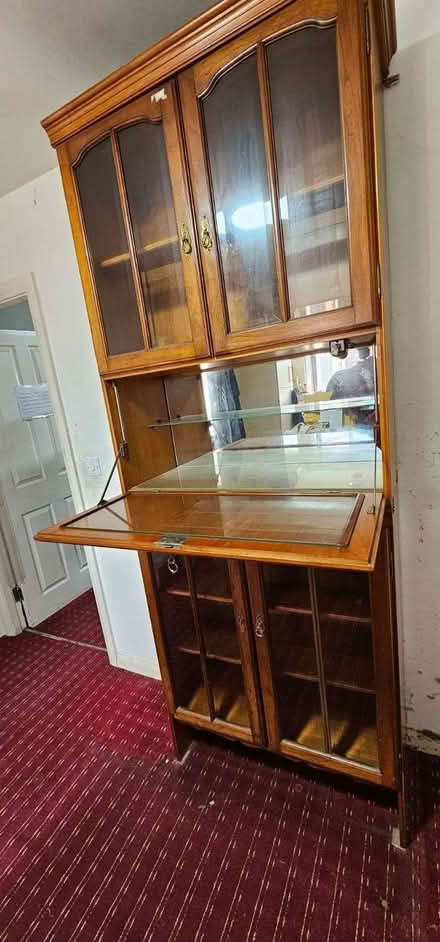 Photo of free Lage corner sofa and display cabinet (Rochdale OL11) #2