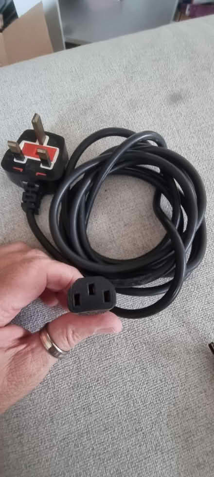 Photo of free Approx 2 metre kettle type cable (Allington, Maidstone ME16) #1