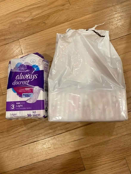 Photo of free Urinary pads (New Fairfield CT) #1