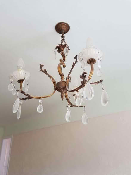 Photo of free Chandelier type lamp (2) (Noctorum CH43) #1