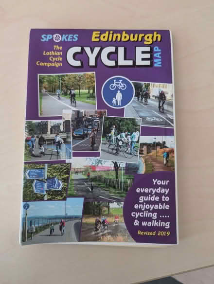 Photo of free Spokes Edinburgh cycle map 2019 edition (Chesser EH14) #1
