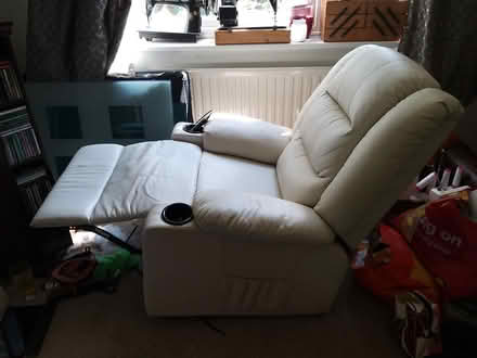 Photo of free Massage recliner swivel armchair (Woodley, RG5) #2