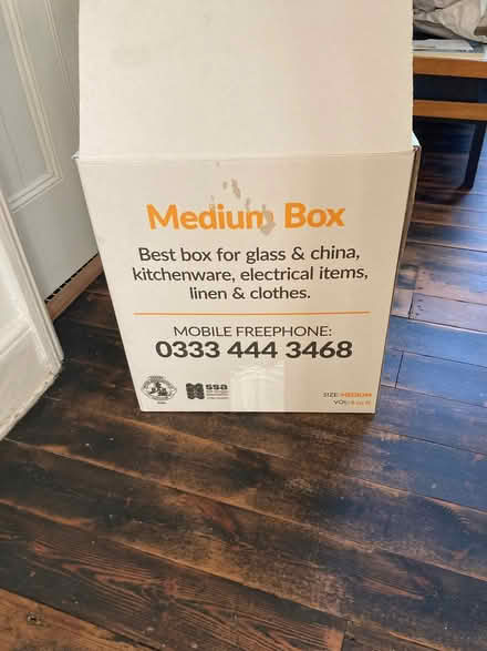 Photo of free Moving boxes (medium and small) (Royal Leamington Spa CV32) #1