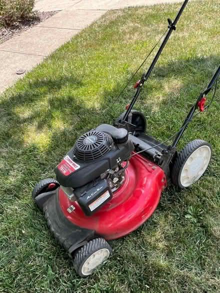 Photo of free Mower, needs handle (5667 Kentfield Dr)