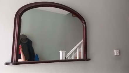 Photo of free Large Mahogany Mirror (Gosforth NE3) #1