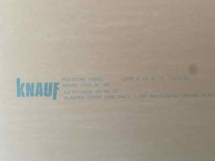 Photo of free Plasterboard (East Grinstead) #3