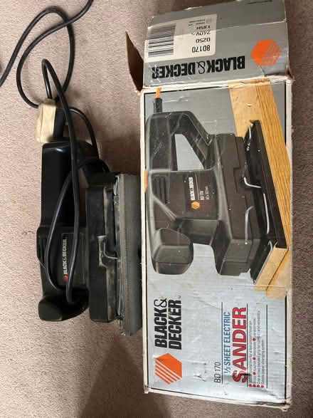 Photo of free Black and Decker BD170 sander (Henleaze) #1