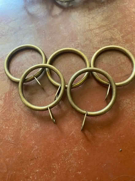 Photo of free Curtain rings (West Malling ME19 6) #1