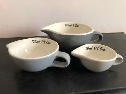 Photo of free Mason Cash measuring cups (Braybrooke Road, Hastings TN34) #1