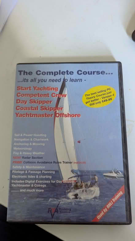 Photo of free RYA yachting theory course DVD software (Bernards Heath AL1) #1