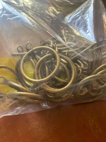 Photo of free Curtain rings (West Malling ME19 6) #2