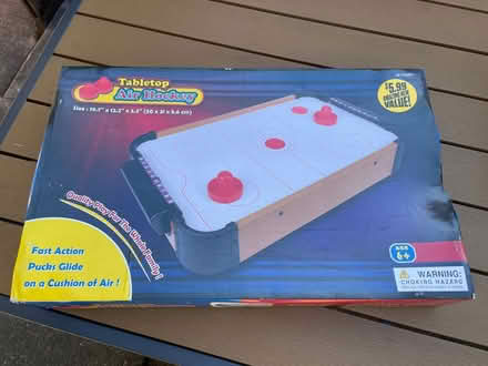 Photo of free Table top air hockey (North Berkeley) #1
