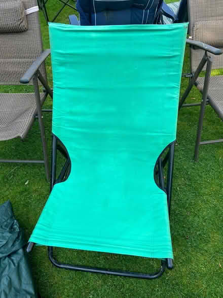 Photo of free Garden or camping chair folds flat (Pannal HG2) #1