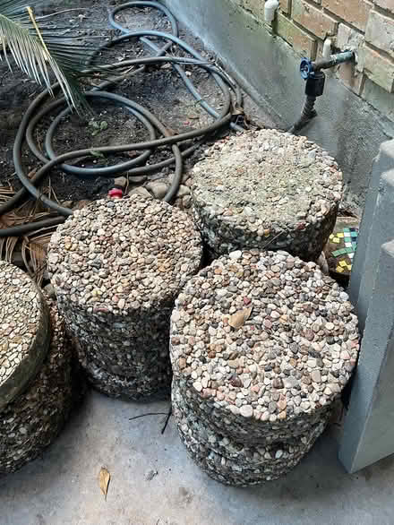 Photo of free round paving stones (Panther Creek) #3