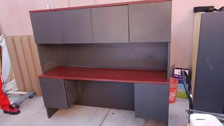 Photo of free Credenza and hutch (East Post Road near Pecos, LV) #2