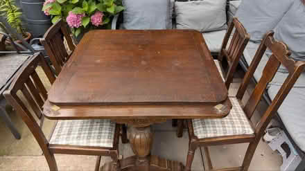 Photo of free Dining table and chairs (SY11) #1