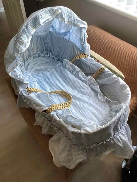 Photo of free Moses basket (Horsham, Lambs Farm Rd area) #1