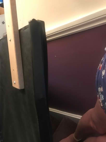 Photo of free Kingsize headboard leather look (Selsdon) #3
