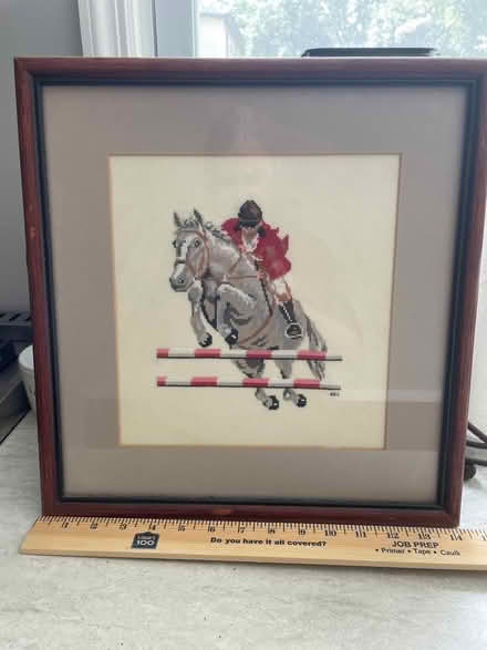 Photo of free Framed horse (Red Bank) #1