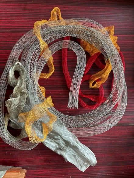 Photo of free Mesh ribbon/tubes for craft (Oswestry SY11) #1