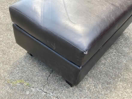 Photo of free Brown ottoman (Between Old and New Shackle) #3