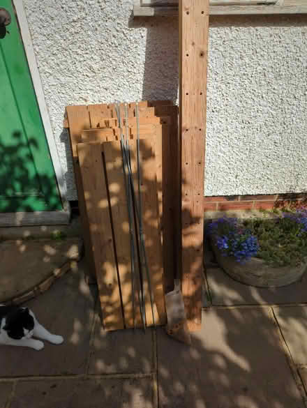 Photo of free IKEA "Sten" shelves (Letchworth (SG6)) #1