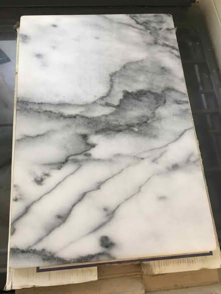 Photo of free Solid marble pastry board (Sands HP12) #1