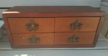 Photo of free Small solid wood 4 drawer cabinet (EH6 Leith) #1
