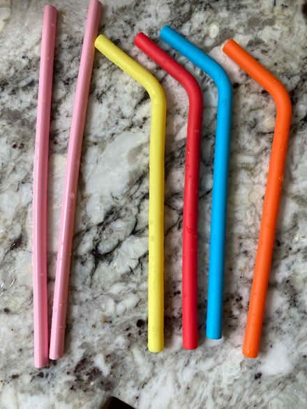 Photo of free Assorted non toxic silicone straws (Loh Park in Tarrytown) #1
