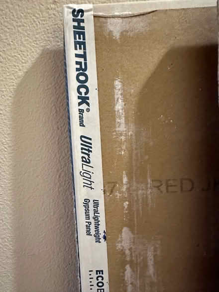 Photo of free 2 pieces of sheetrock (Cap Hill) #2