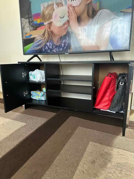 Photo of free Black Tv unit (London Colney AL2) #3
