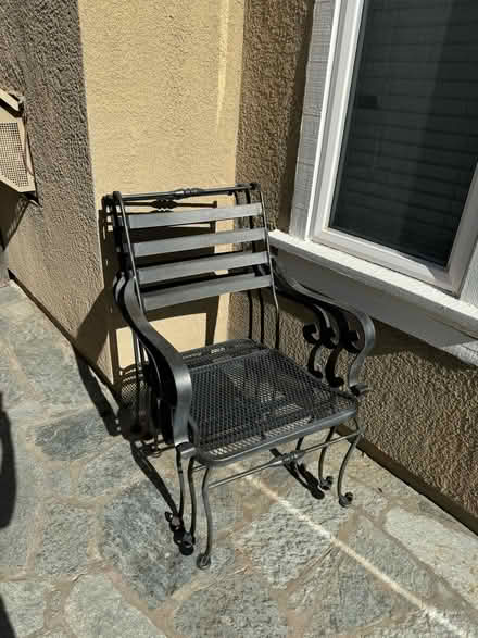 Photo of free Outdoor Chairs - 3 (South livermore near 84) #1