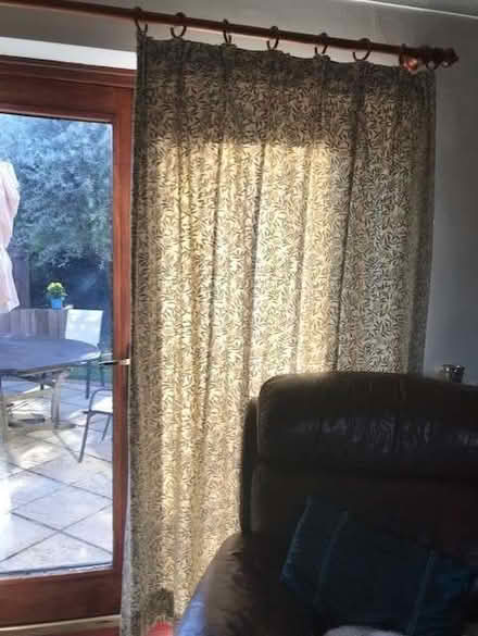 Photo of free Pair of long curtains (Burghfield RG7) #4