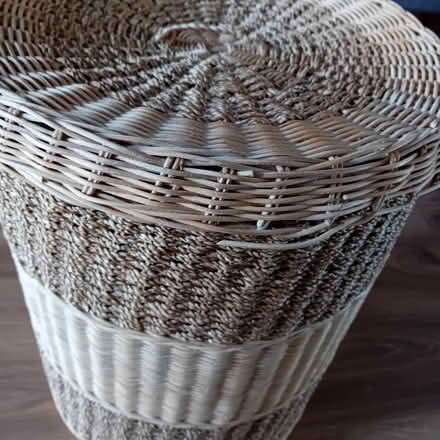 Photo of free Wicker Laundry Basket (Hoddesdon EN11) #3