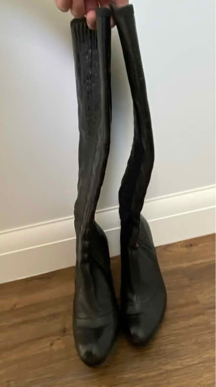 Photo of free Long black boots (size 5) Clarkes (Witney OX28) #4