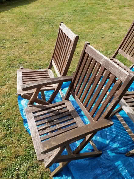 Photo of free Garden chairs (Carterton OX18) #3