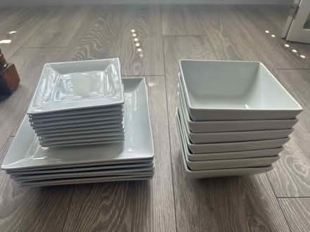 Photo of free Square White Dinner Set (Tatling End, UB9) #1