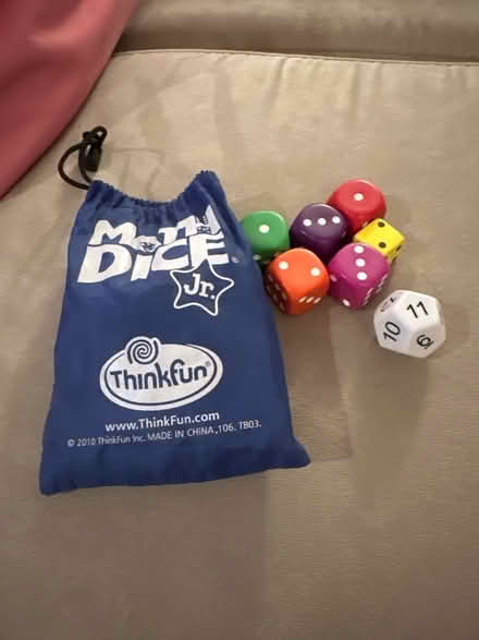 Photo of free Math Dice (Palisades, NW, WDC) #1