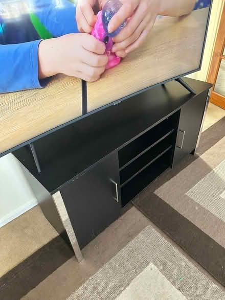 Photo of free Black Tv unit (London Colney AL2) #4