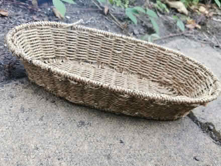 Photo of free Weaved basket (Nether Green S11) #1