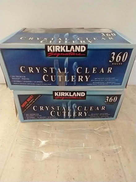 Photo of free Kirkland Crystal Clear Cutlery (Walker NE6) #1