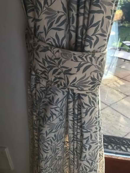 Photo of free Pair of long curtains (Burghfield RG7) #3